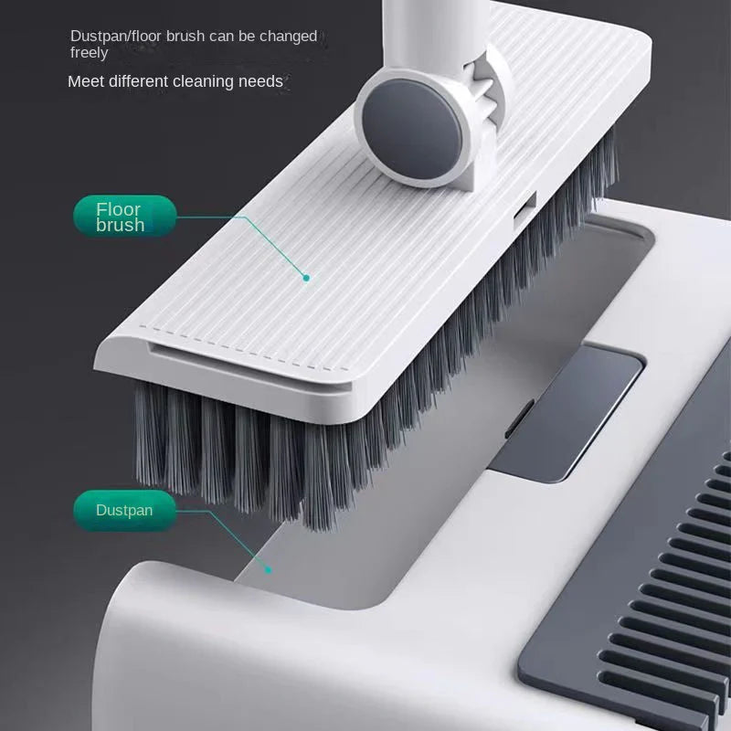 Multi-Function Broom and Dustpan Set
