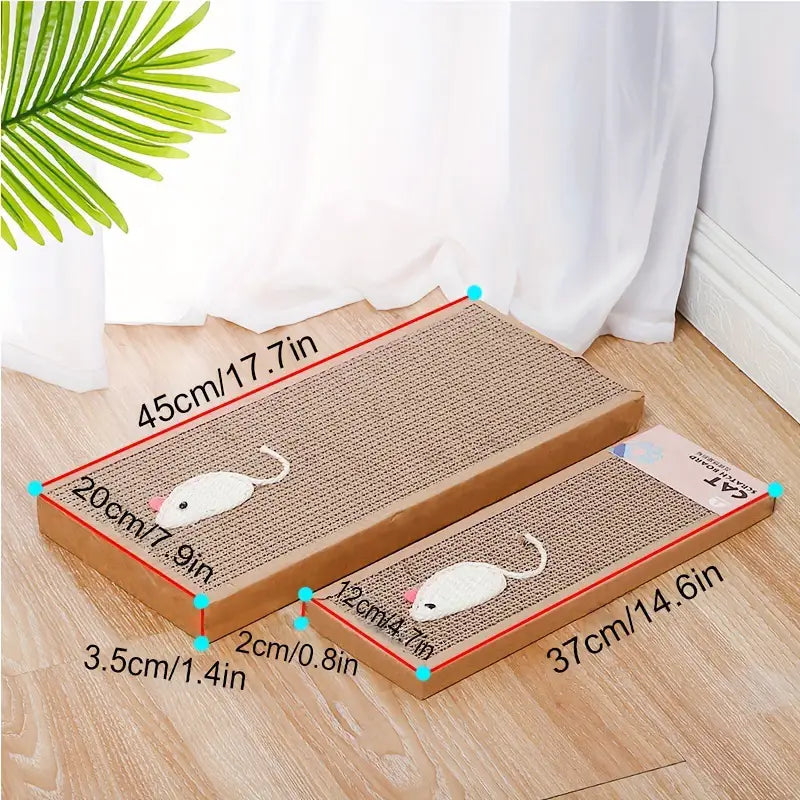 Cat Scratching Mat – Durable Scratching Pad with Playful Design