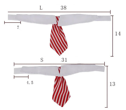 Elegant Pet Collar with Bow Tie for Dogs and Cats