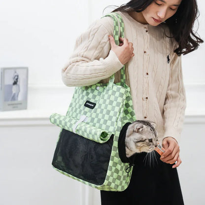 Dog Carrier Bag – Compact Fabric Pet Carrier in High-Quality Material