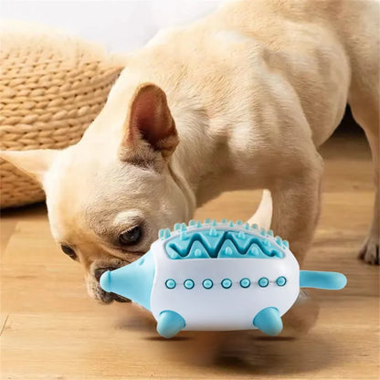 Interactive Hedgehog Dog Toy with Treat Dispenser – Chew Toy for Dogs, Durable and Fun