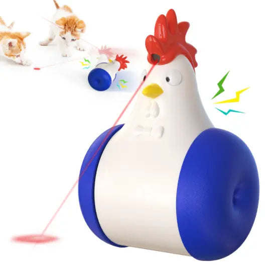 Mobile Cat Toy Set with Laser Pointer