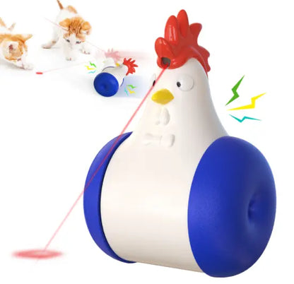 Mobile Cat Toy Set with Laser Pointer