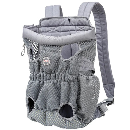 Portable Dog Backpack - Comfortable and Breathable for Pets