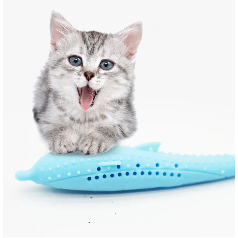 Silicone Chew Toys for Pets in the Shape of a Whale for Cats and Small Dogs