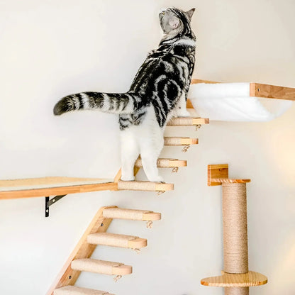 Customizable Wall Cat Tree