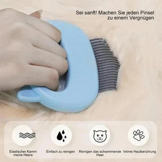Massage and Grooming Brush for Cats