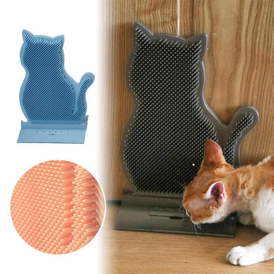Self-Cleaning Scratching and Massaging Board for Cats