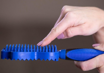Multifunctional Silicone Dog Brush with Massage Function for Gentle Grooming