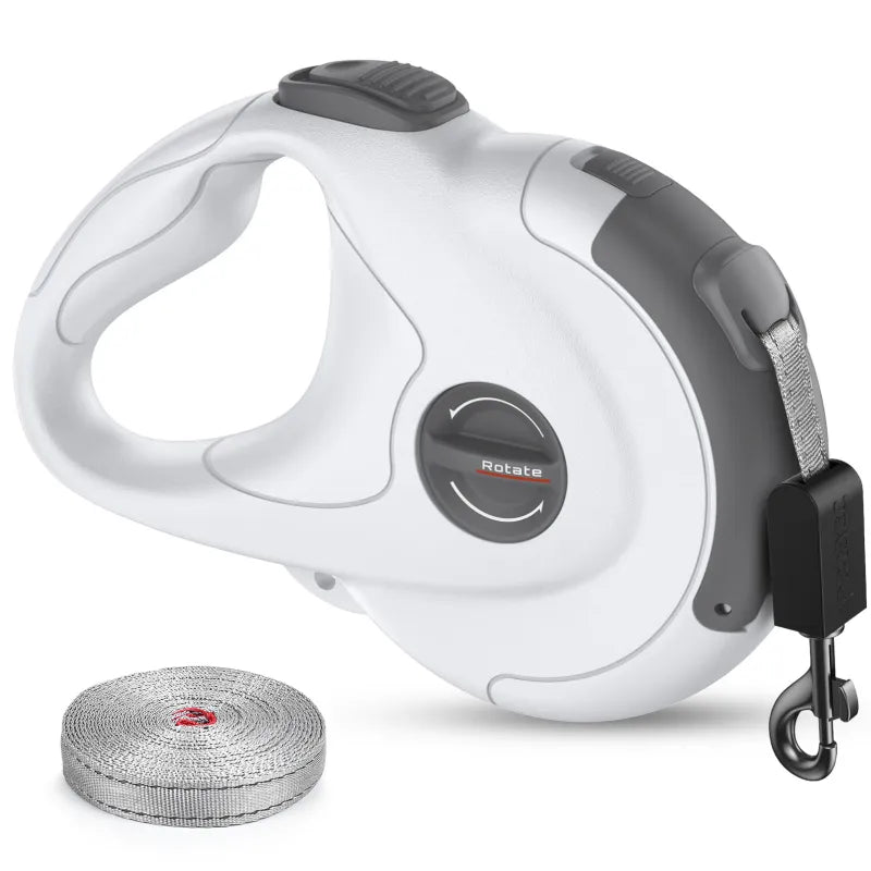 Automatic Retractable Dog Leash with Rotating Mechanism - 5m Flexible Leash for Dogs