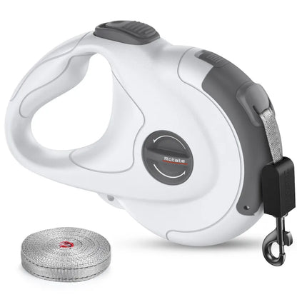 Automatic Retractable Dog Leash with Rotating Mechanism - 5m Flexible Leash for Dogs