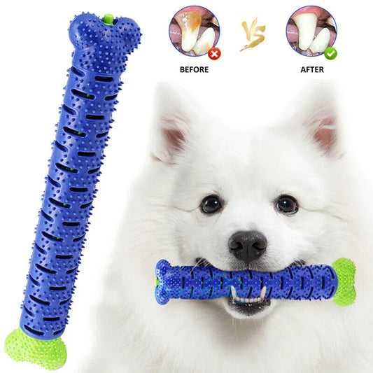 Chew Toys for Dogs' Dental Hygiene - Bone-Shaped Dental Toys for Teeth Cleaning