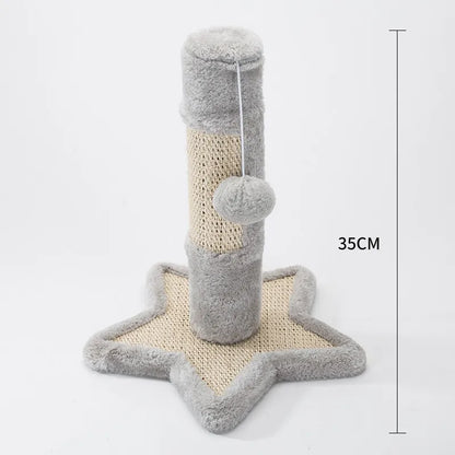 Heart-Shaped or Star-Shaped Cat Tree with Toys