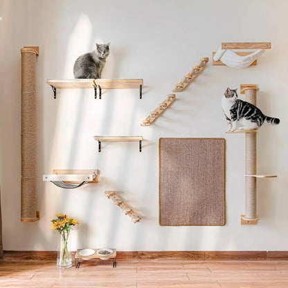 Customizable Wall Cat Tree