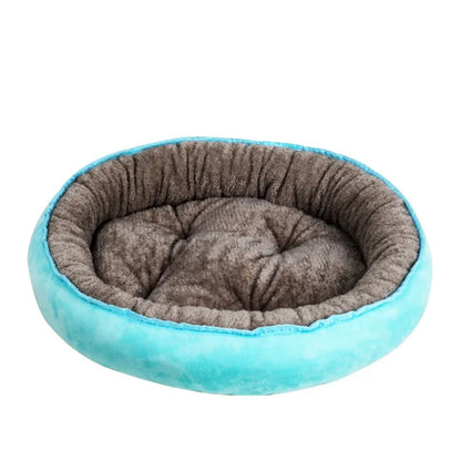 Comfortable Pet Bed for Dogs and Cats - Round and Soft Bed for Comfort and Relaxation