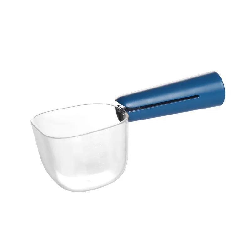 Measuring Scoop for Dry Food and Rice with Ergonomic Handle and Measurement Scale