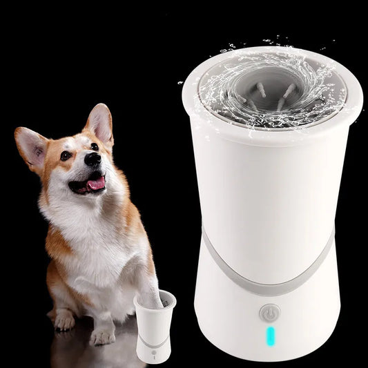 Electric Dog Paw Cleaner with 360° Deep Cleaning