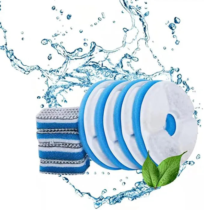 Automatic Water Fountain for Cats and Dogs – Quiet Water Dispenser with Filter