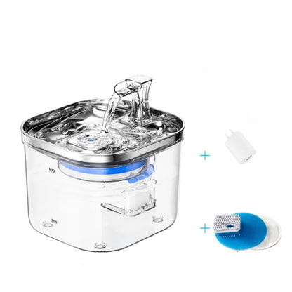 Automatic Water Fountain for Cats and Dogs – Quiet Water Dispenser with Filter