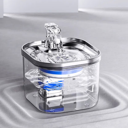 Automatic Water Fountain for Cats and Dogs – Quiet Water Dispenser with Filter