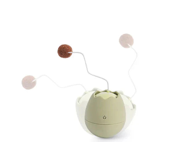 Interactive Cat Toys in the Shape of an Egg - Toy with Moving Ball for Cats