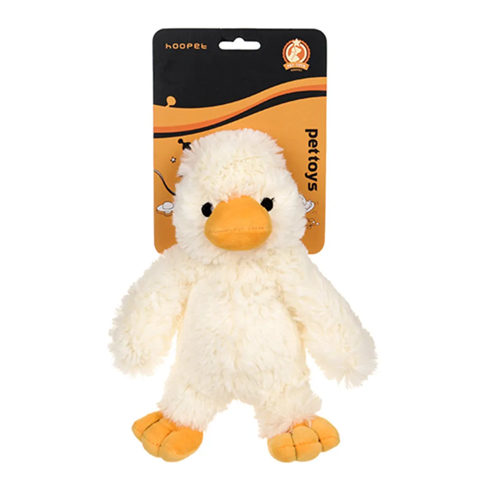 Plush Dog Toys - Soft Duck-Shaped Toy