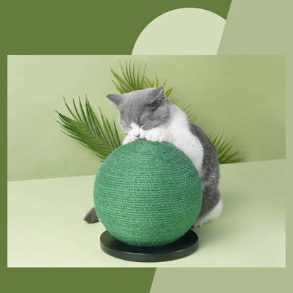 Sisal Scratching Ball for Cats - Scratching Toy for Cats for Claw Care