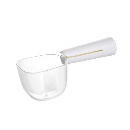 Measuring Scoop for Dry Food and Rice with Ergonomic Handle and Measurement Scale