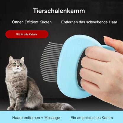 Massage and Grooming Brush for Cats