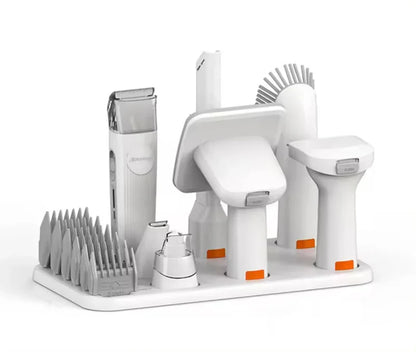 Pet Grooming Clipper for Dogs and Cats with Built-In Vacuum