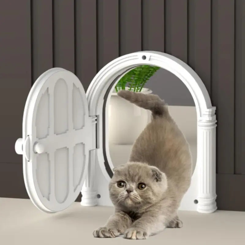 Decorative Entrance Door with Classic Design - Toy for Small Animals