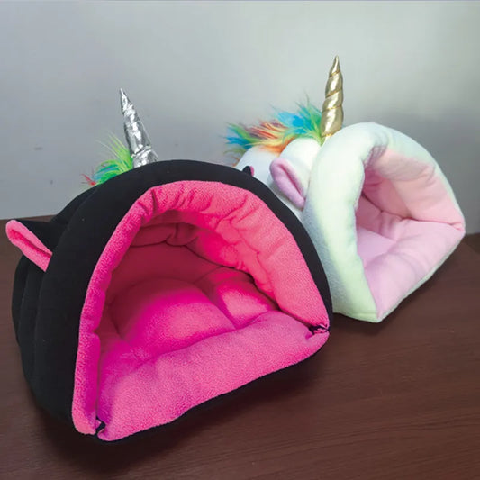 Unicorn Design Cat Bed - Comfortable Bed for Pets, for Cats and Small Dogs
