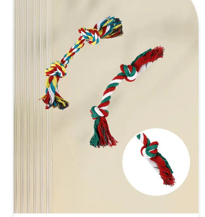 Dog Rope Toys - Multicoloured Chew Toys for Dogs