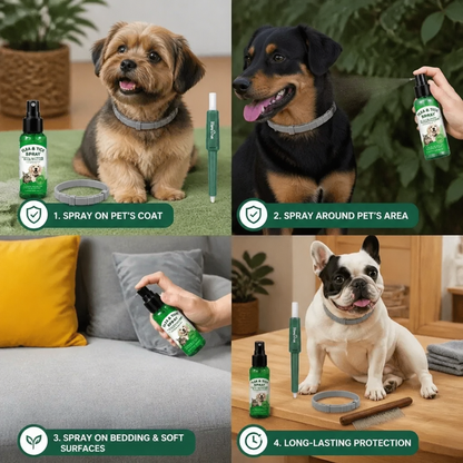 Natural Tick-Free Complete Protection Set for Dogs – The Worry-Free Package