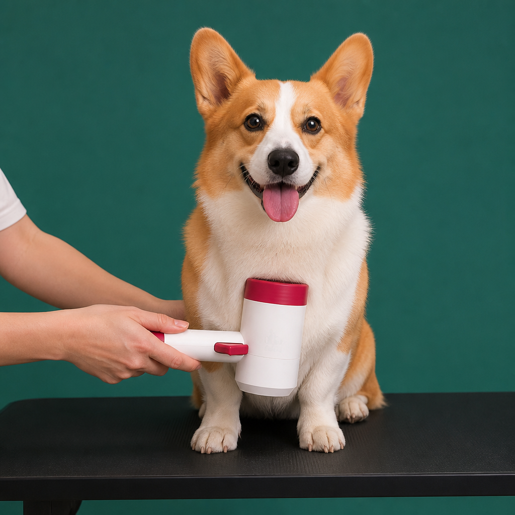 Electric Paw Cleaner with Drying Function for Clean Dog Paws