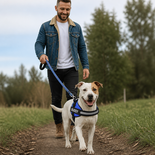 Personalized No-Pull Dog Harness for Easier Walks