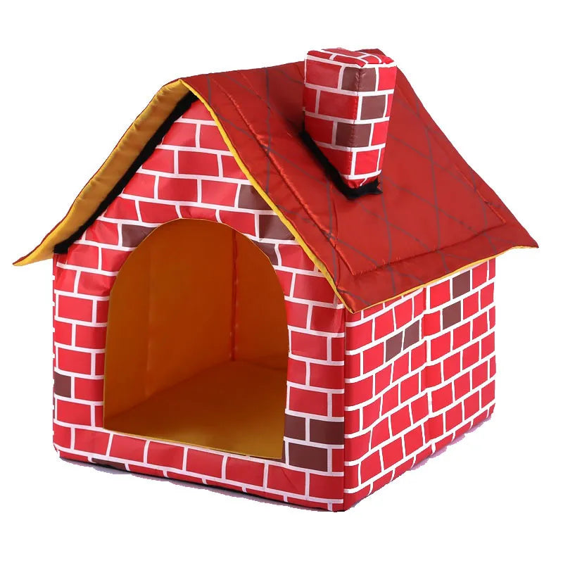 Foldable Brick Chain for Indoor and Outdoor Use