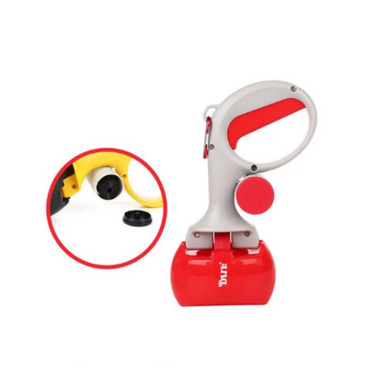 Dog Poop Bag Dispenser with Carry Handle - Convenient for Walks