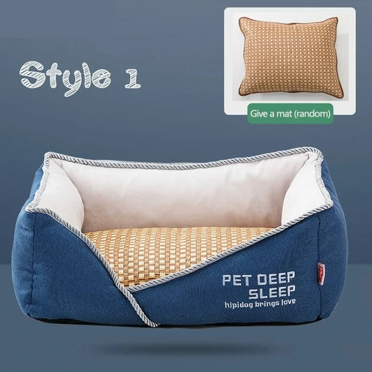 Comfortable Pet Mattress with Fabric Lining for Dogs and Cats