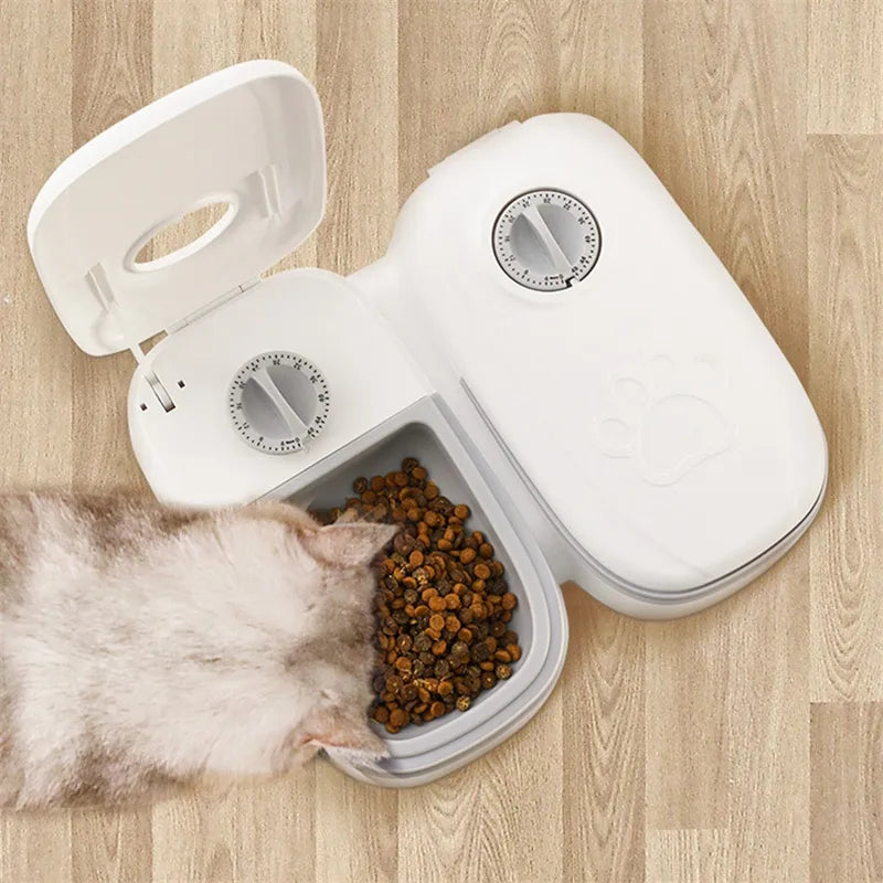 Automatic Pet Feeder with Timer for Cats and Dogs