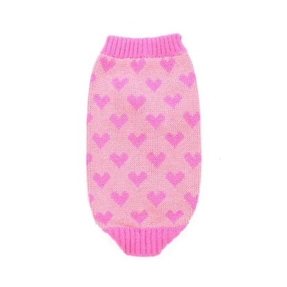 Christmas Dog Jumper with Snowflakes