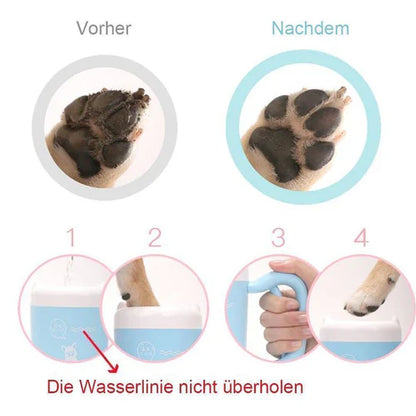 Self-Cleaning Pet Paws Wash Cups
