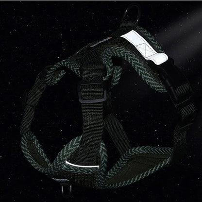 Reflective Harness With Leash For Small Dogs