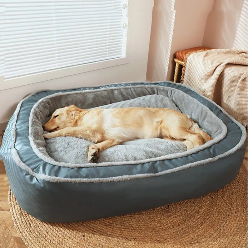 High-Sided Dog Bed - Comfortable Pet Bed with a Modern Design