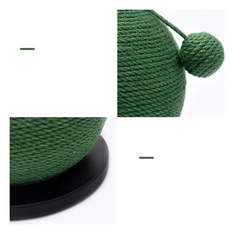 Sisal Scratching Ball for Cats - Scratching Toy for Cats for Claw Care