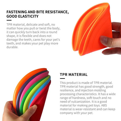 Dog Frisbee Toys - Durable Disc for Active Play