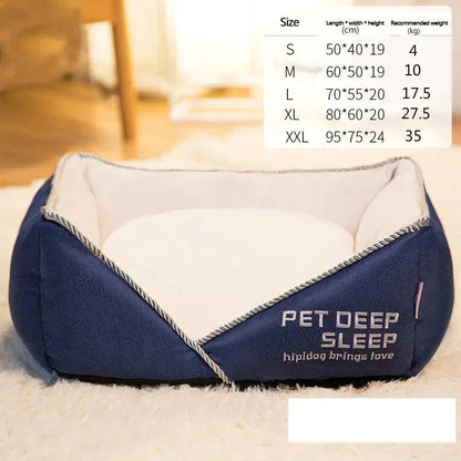 Comfortable Pet Mattress with Fabric Lining for Dogs and Cats