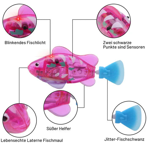 Interactive Water Toys - Floating Fish for Pets