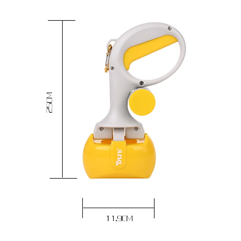 Dog Poop Bag Dispenser with Carry Handle - Convenient for Walks