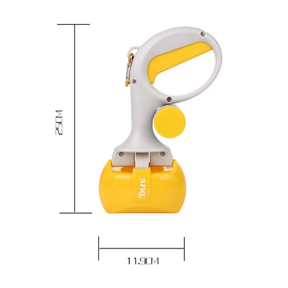 Dog Poop Bag Dispenser with Carry Handle - Convenient for Walks